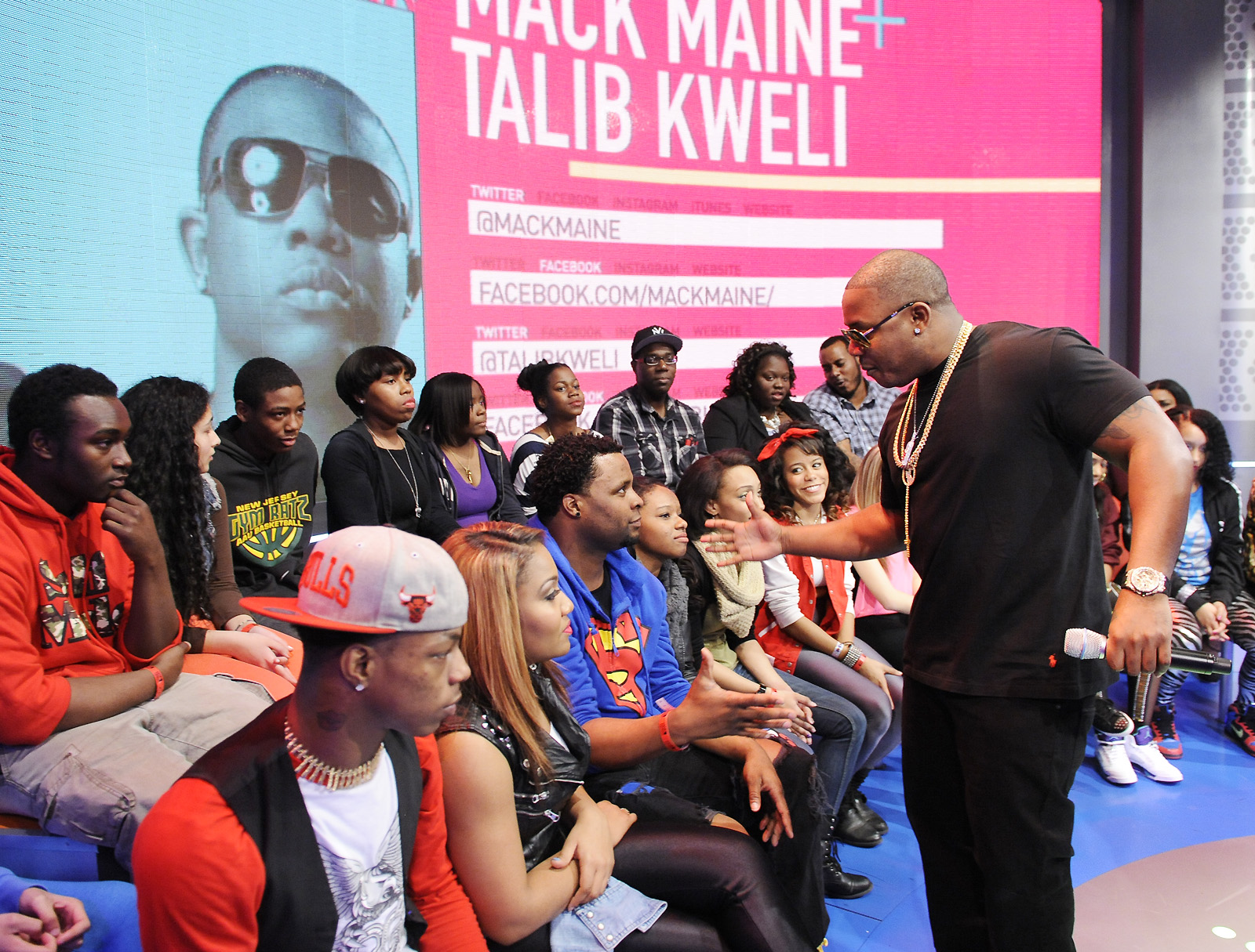 106 & Park, March 18, 2013. (photo: John Ricard / BET)