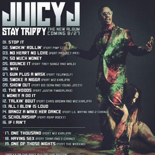 stay trippy-tracklist