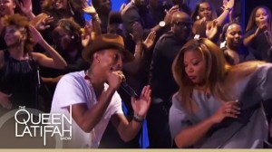 Pharrell On The Queen Latifah Show - Rap Radar