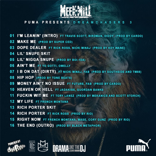 Meek Mill To Release 'Dreamchasers 5' Mixtape As NFT –