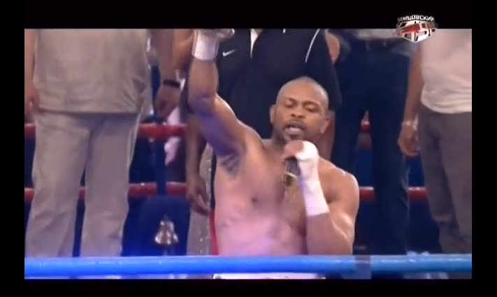 Roy Jones Rapper Roy Jones Jr. Raps In Ring After Win - Rap Radar