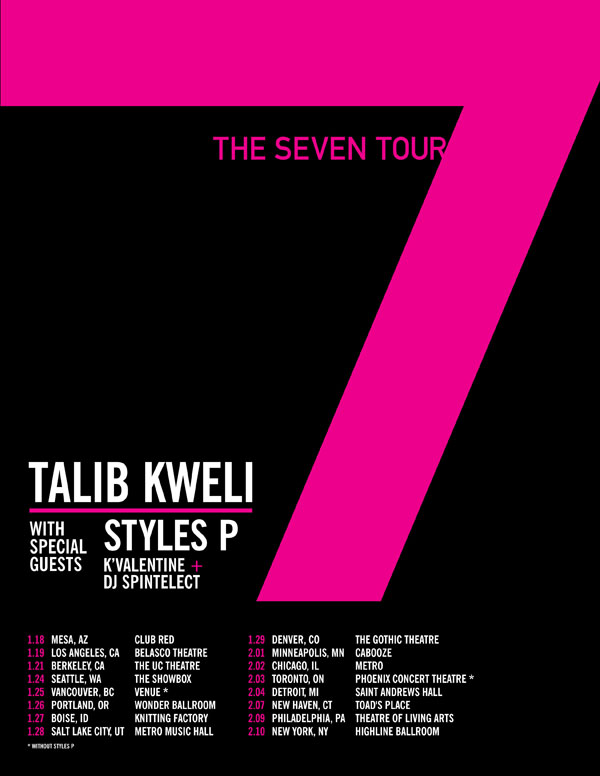 the seven tour