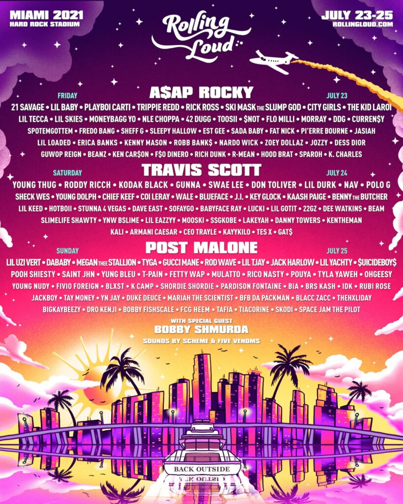 2021 Rolling Loud Festival Miami Lineup Rap Radar