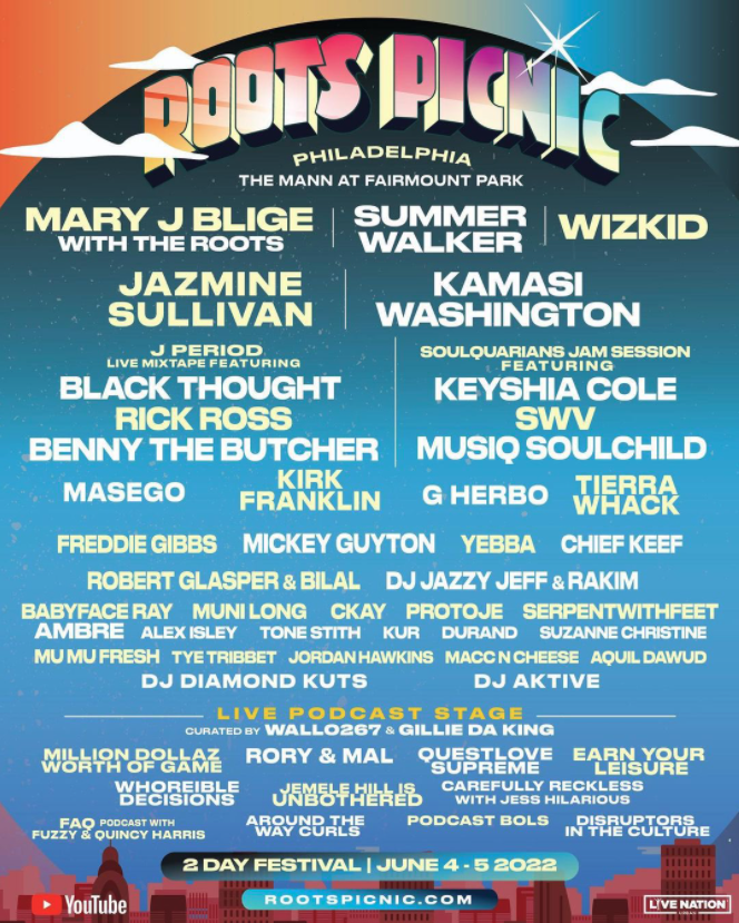 Roots Picnic 2022 Lineup - Rap Radar