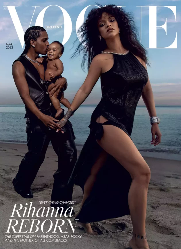 Rihanna, A$AP Rocky & Son Cover British Vogue – Rap RadarRap Radar